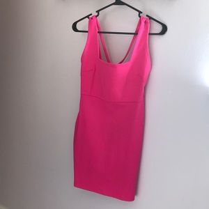 Solemio hot pink dress size S